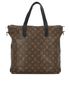 Louis Vuitton Monogram Macassar Kitan Tote, front view